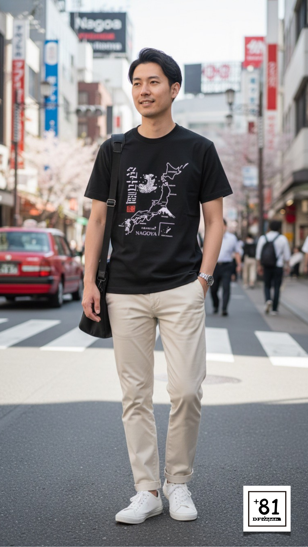 T-Shirt Yokoso Nagoya TS-45P81DF - Dir's Factory Store