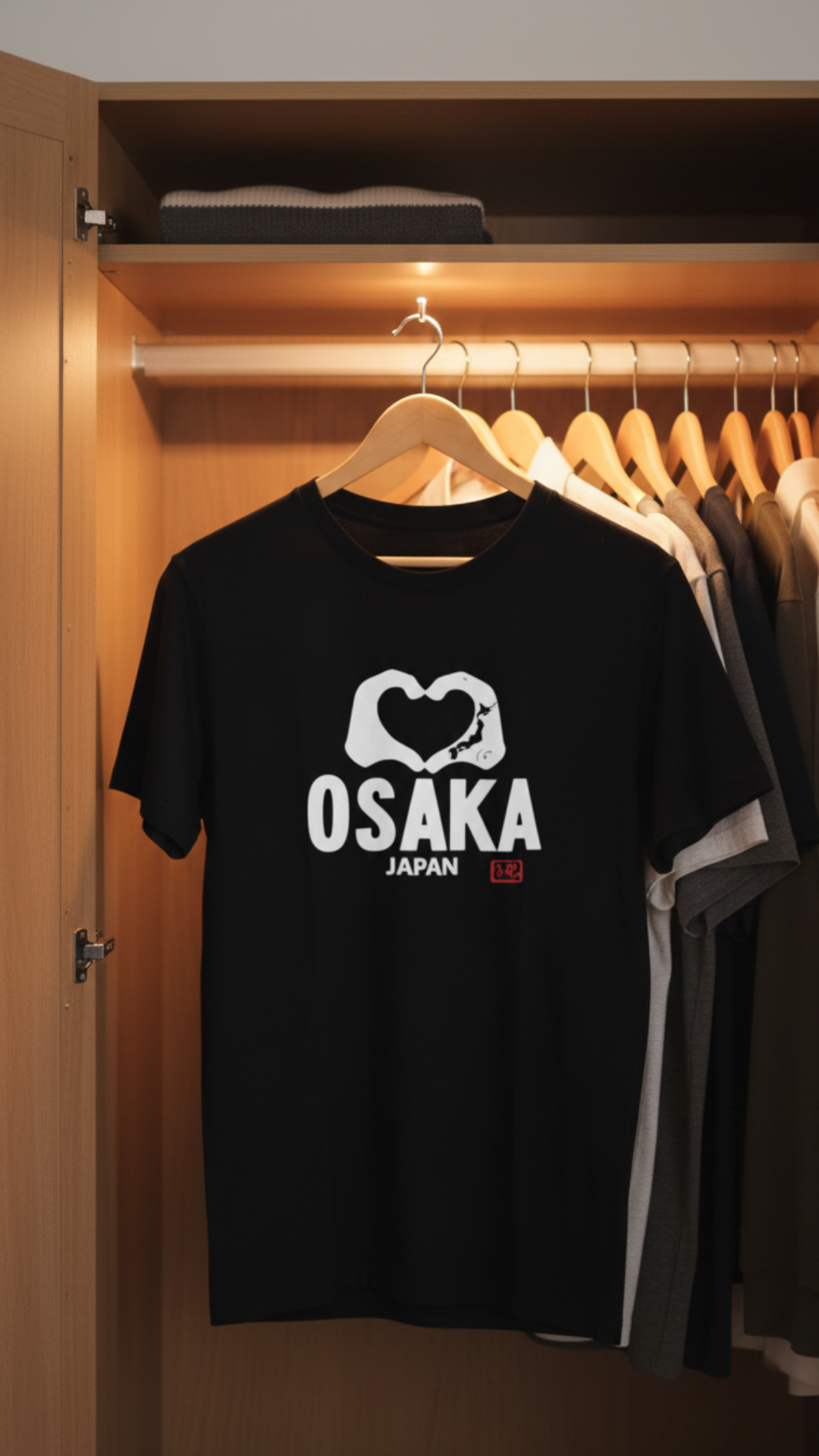 T-Shirt Love Osaka TS-49P81DF - Dir's Factory Store