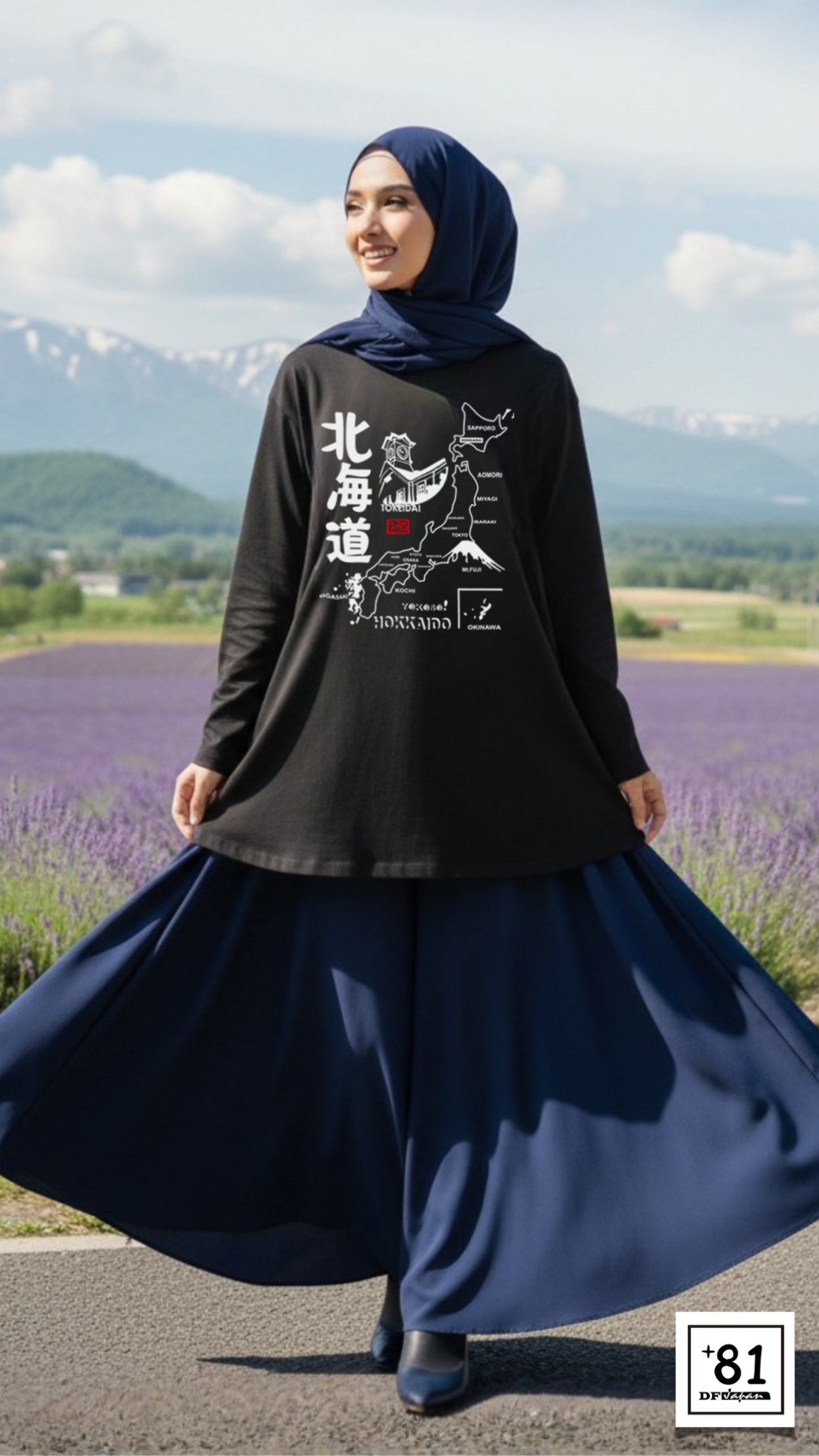 T-SHIRT YOKOSO HOKKAIDO TL-05P81DF