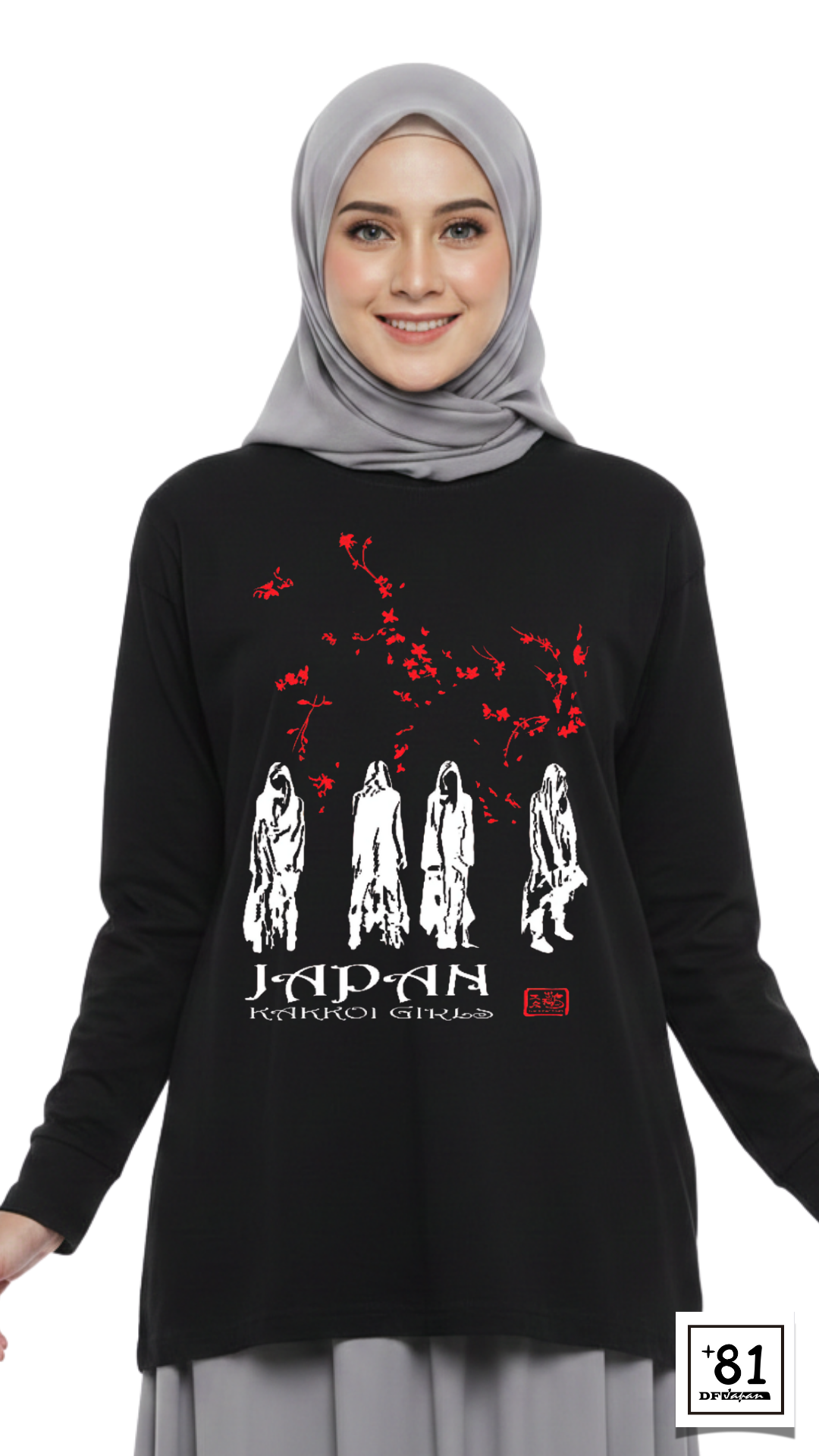 T-SHIRT JAPAN KAKKOI GIRLS TL-10P81DF