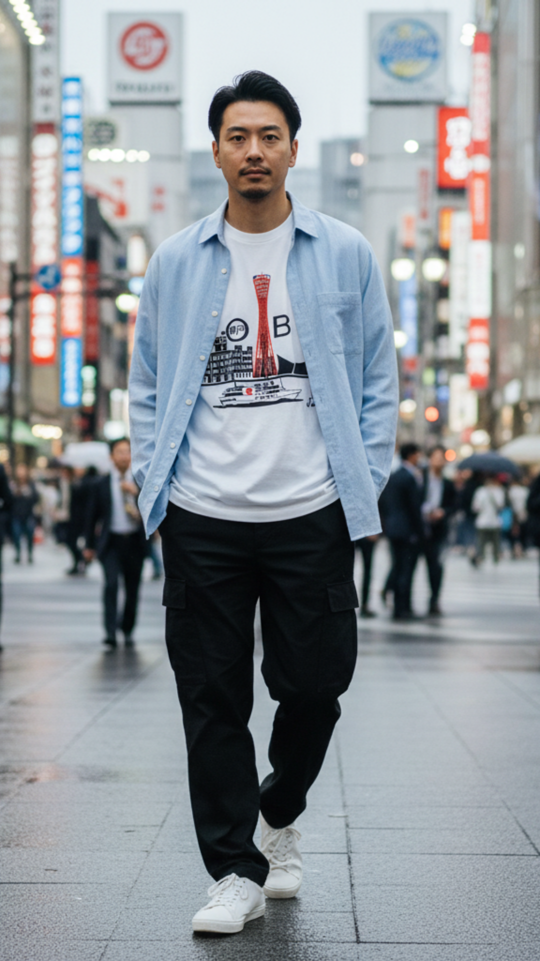 T-Shirt Kobe Port TS-25P81DF - Dir's Factory Store