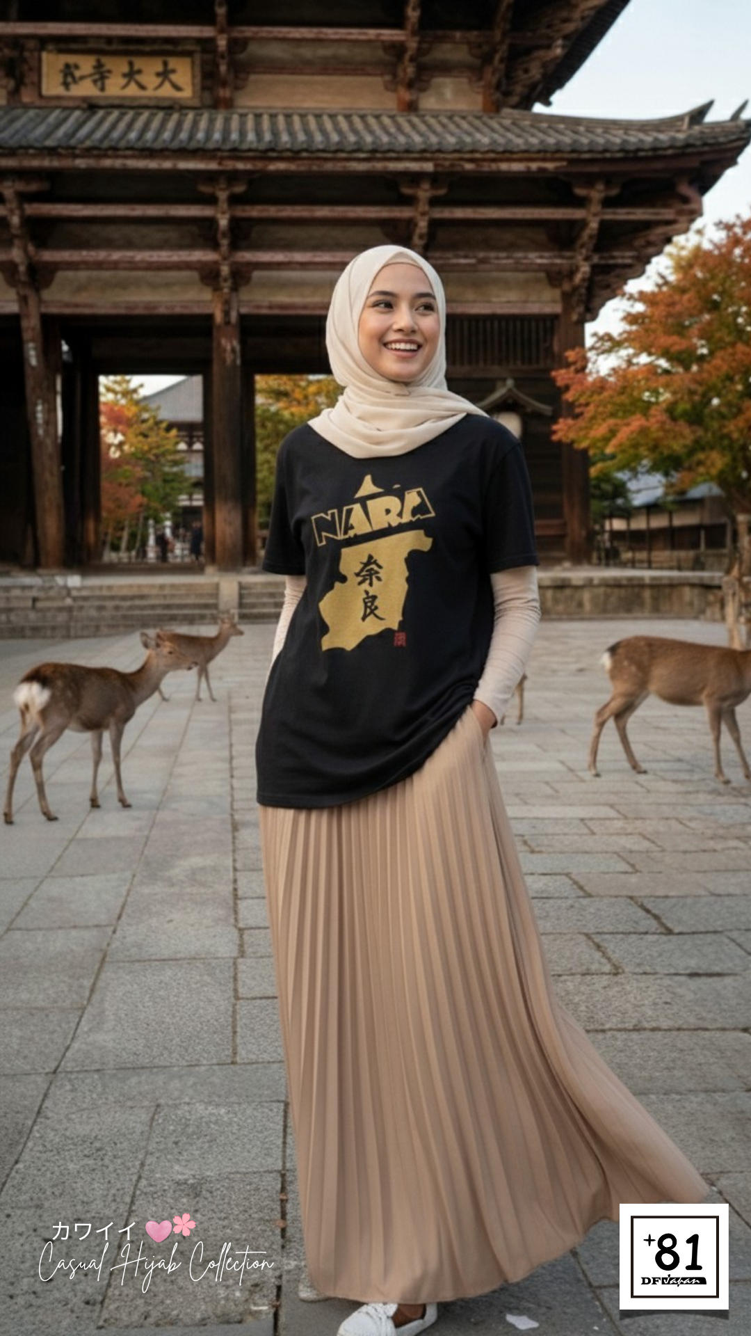 Kaos Nara Chizu TS-22P81DF