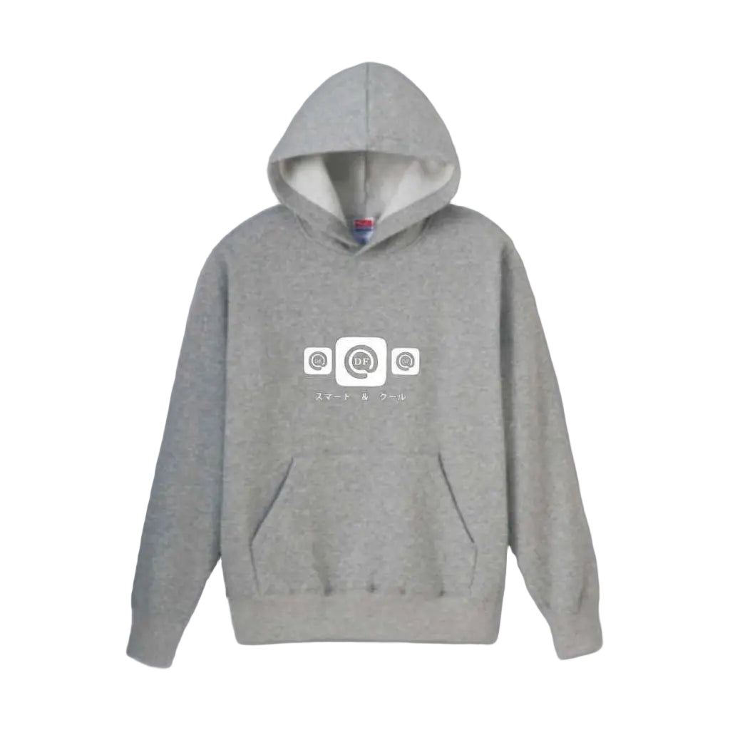 Sw-012Df Df Japan 003.Heather Gray / 100 Sweatshirt Hoodie