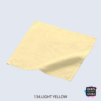 00519-Htdf (12 Pcs) 134.Light Yellow Towels