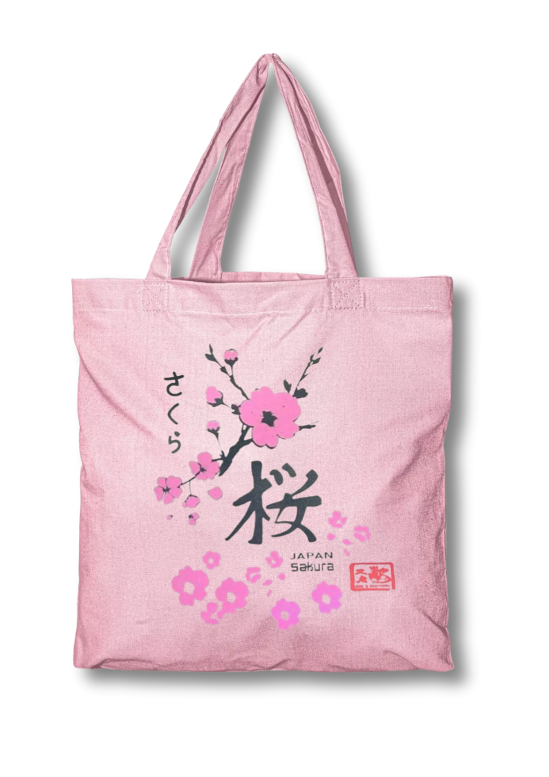 CB40-P81DF Japan Sakura Canvas Bag
