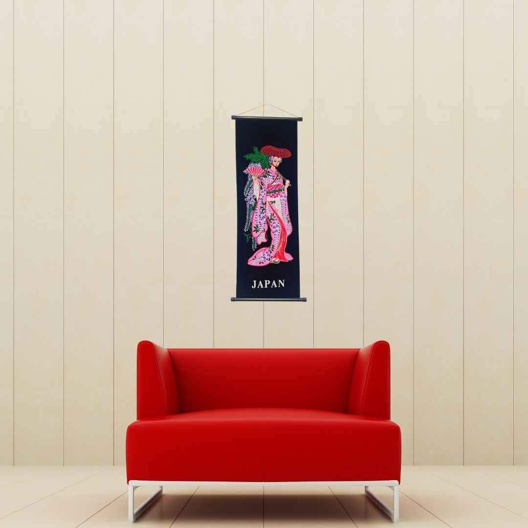 Km-07 Kakejiku Hanging Scroll