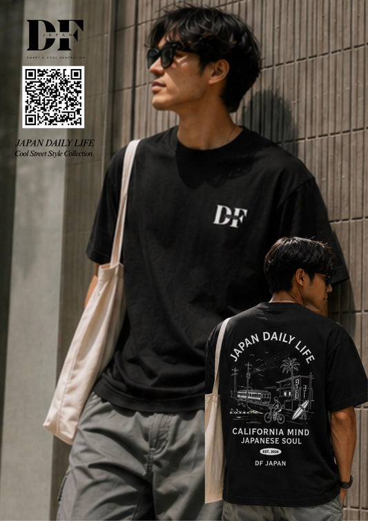 Daily Life Graphic Tee - DFJAPAN  - TS DLGT01DF - Dir's Factory Store