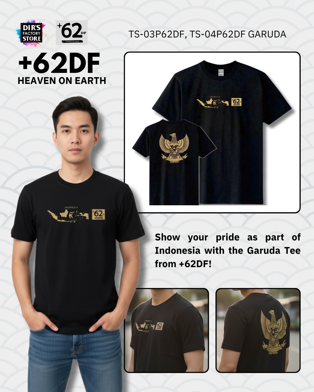 TS-03P62DF, TS-04P62DF Garuda - Dir's Factory Store