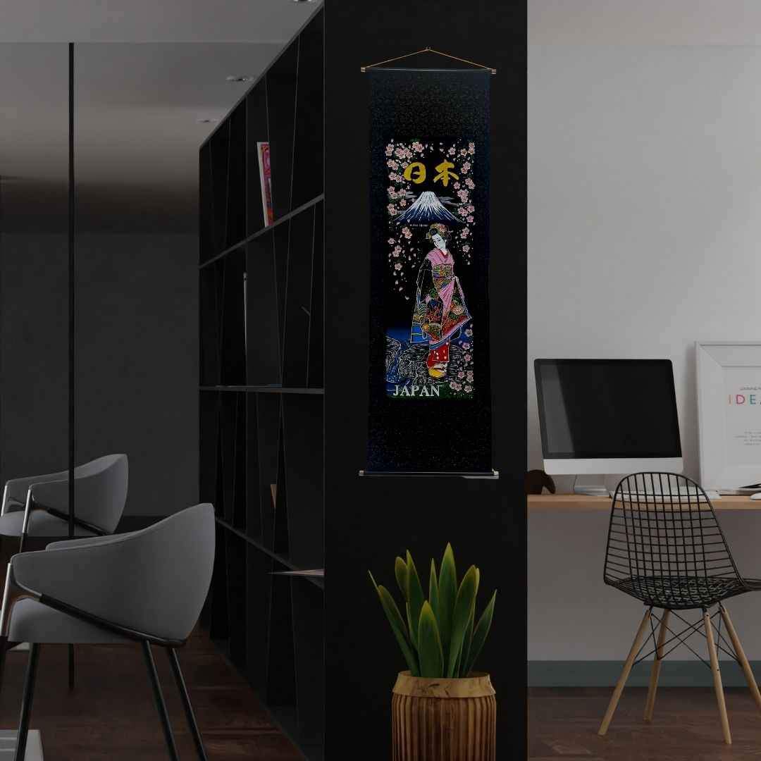 Kll-04 Kakejiku Hanging Scroll