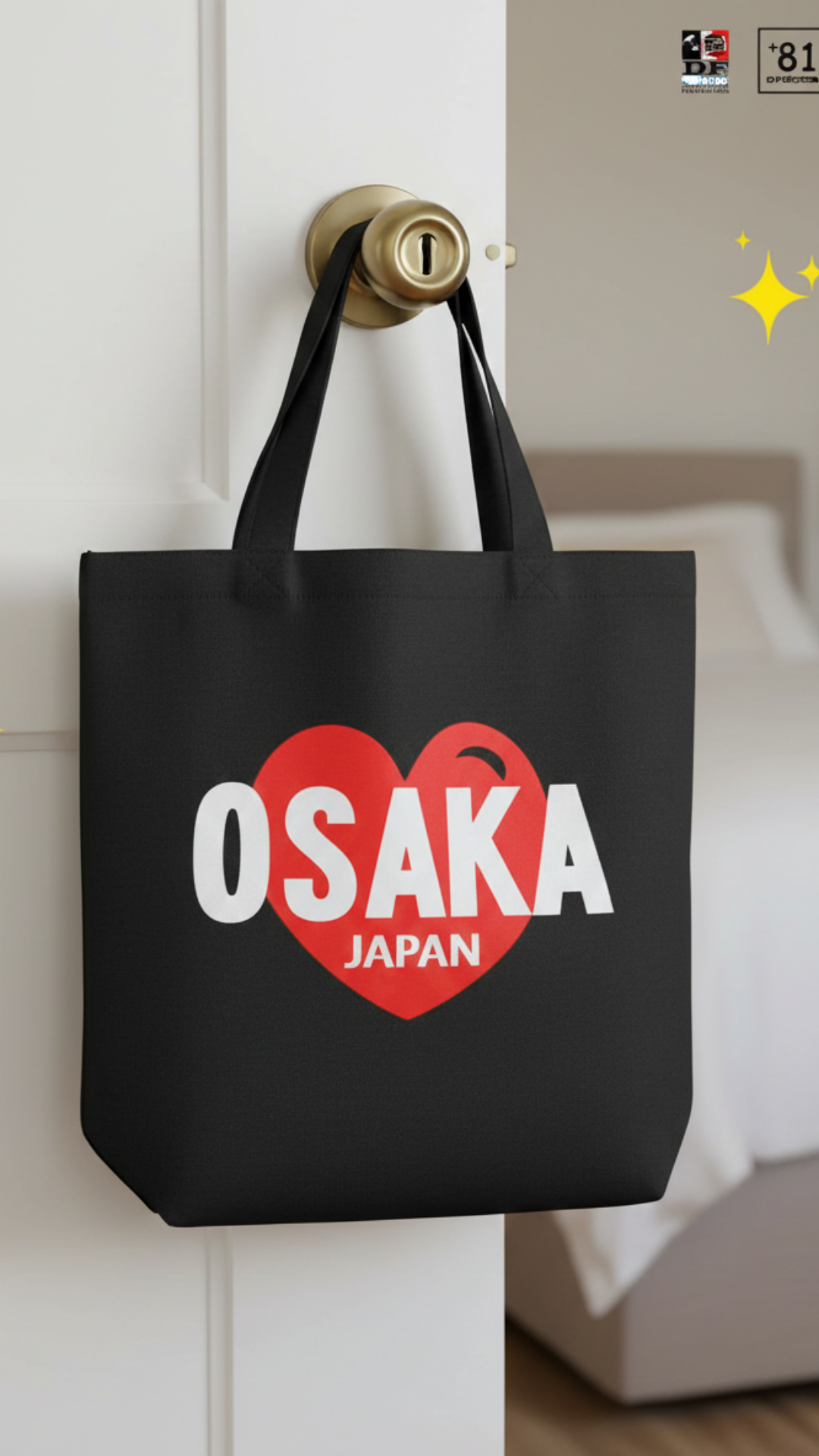 Tas Kanvas CB50-P81DF Love Osaka