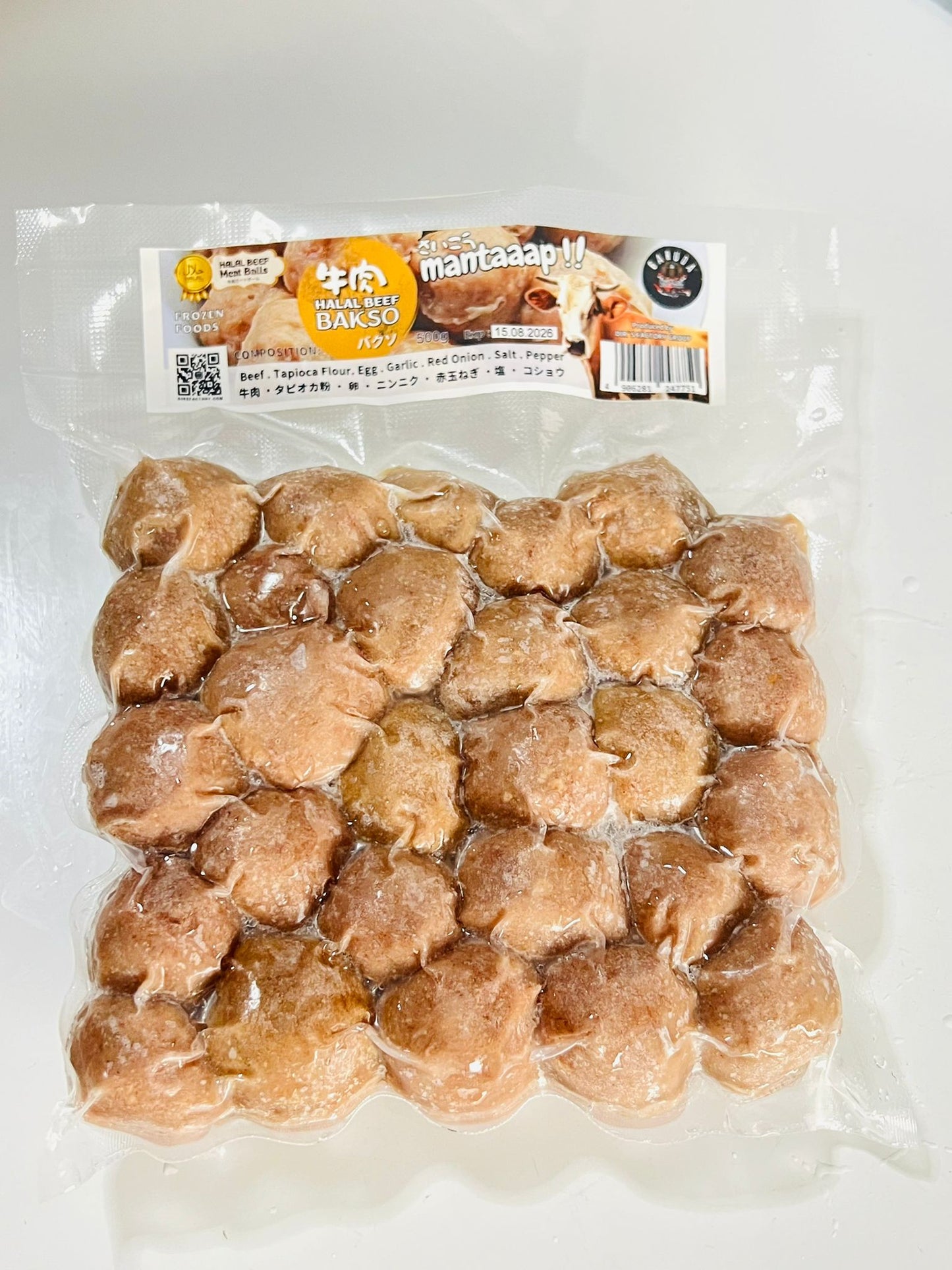 Halal Beef Bakso/Meatballs