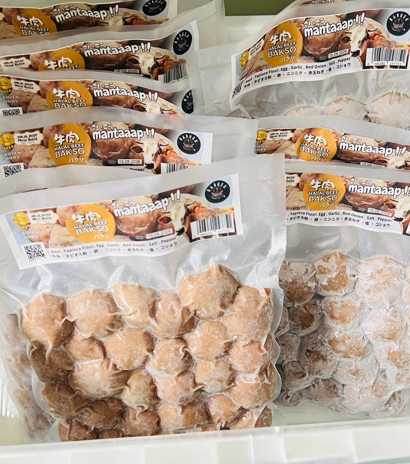 Halal Beef Bakso/Meatballs