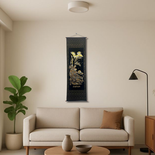 KG-LL04 掛軸 虎 • 鷹