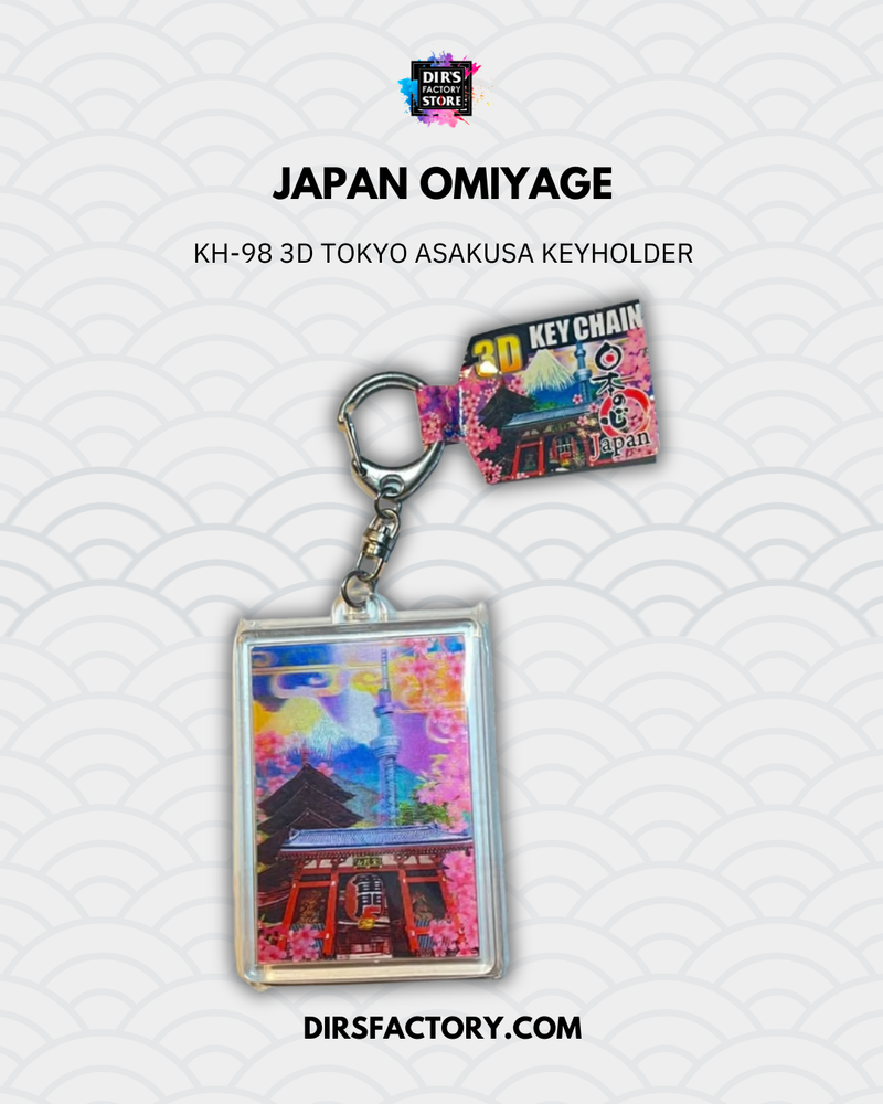 KH-98 3D Tokyo Asakusa Key Holder