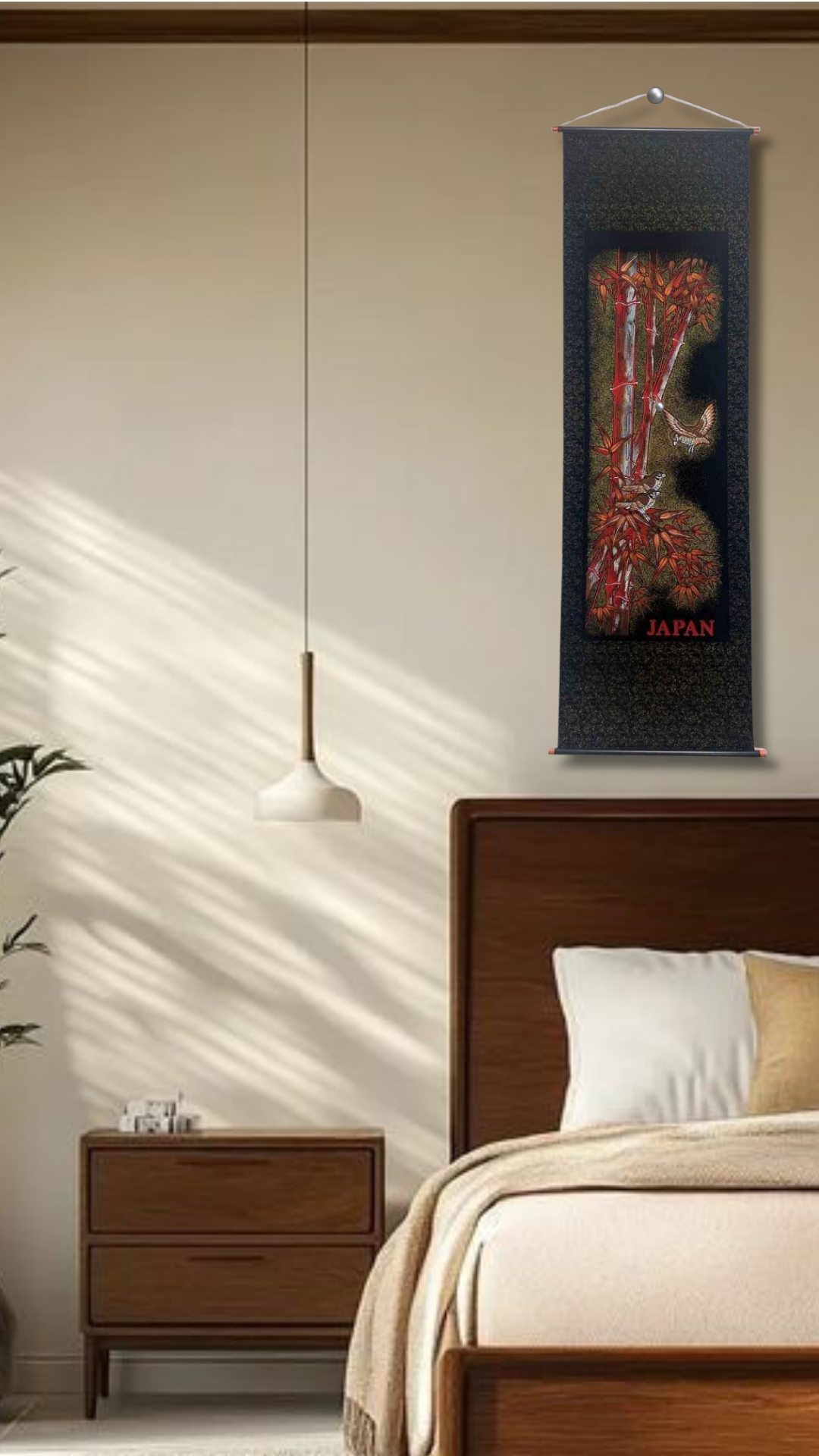 KLL-08 掛軸 孔雀