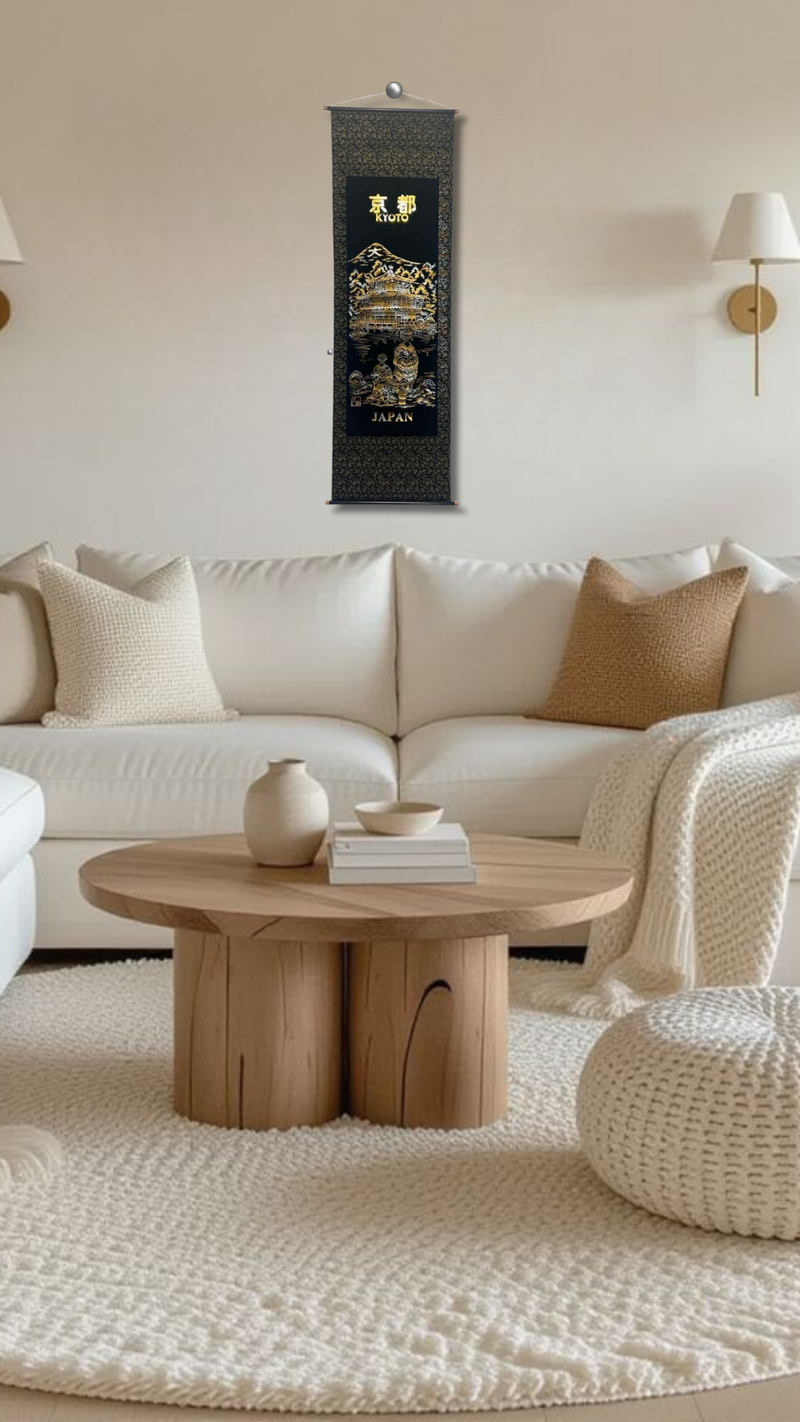 KG-LL02 掛軸 金閣寺舞妓