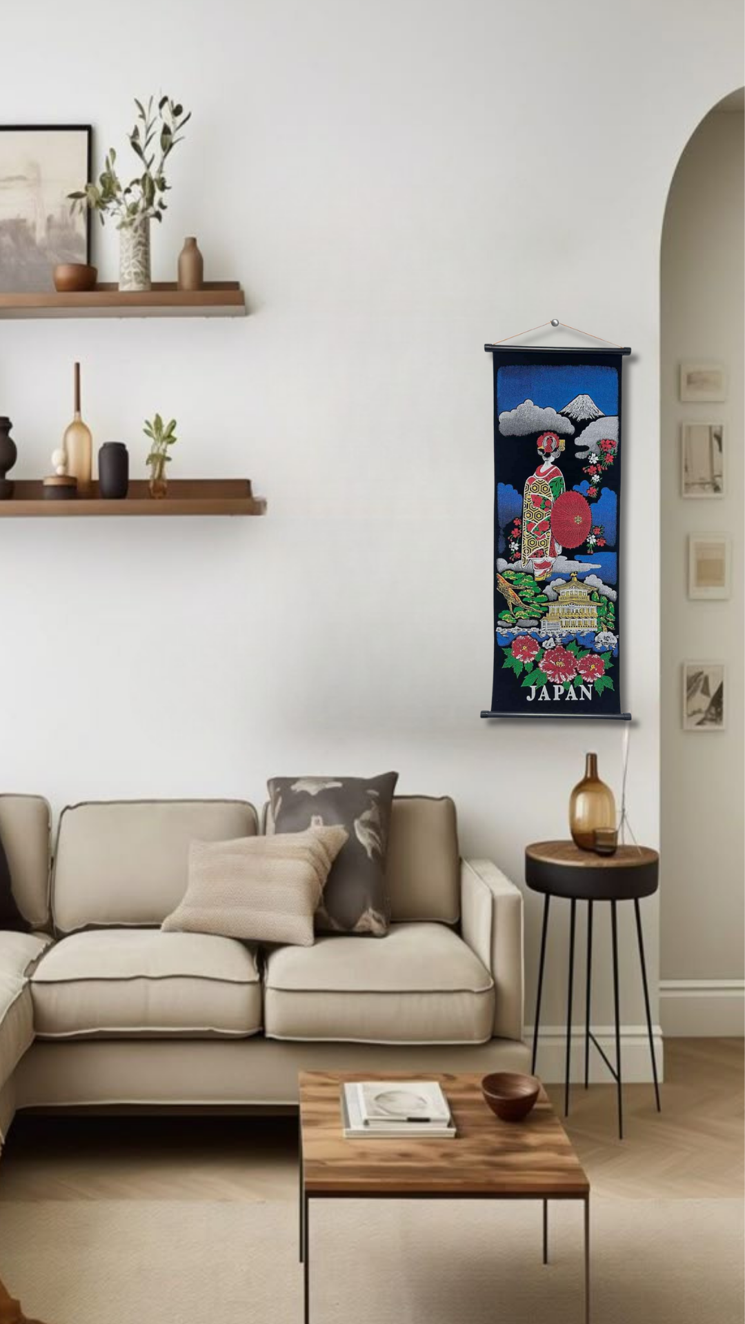 KM-20 掛軸 旧金閣寺舞子