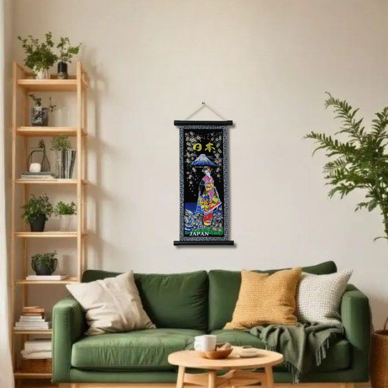 KS-06 掛軸 富士娘