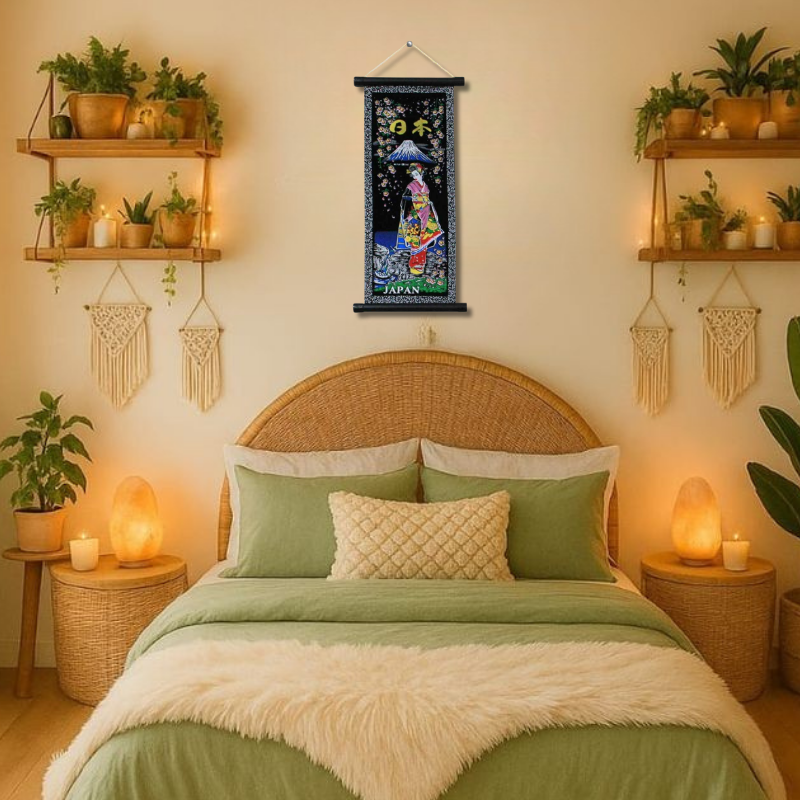 KS-06 掛軸 富士娘