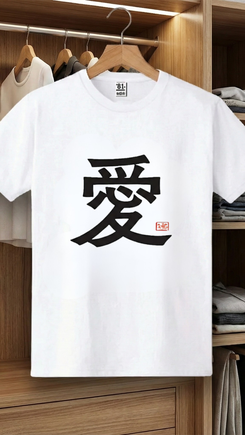 T-Shirt Kanji Ai TS-43P81DF