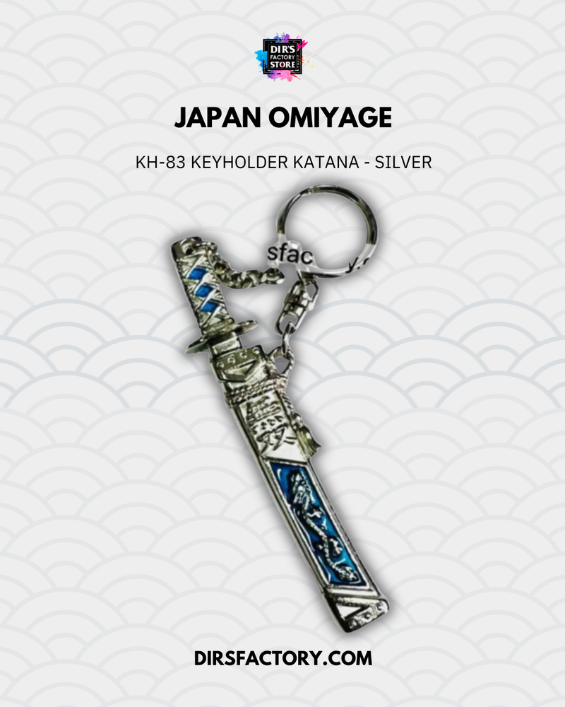 KH-83 Khóa Chìa Khóa Katana - Bạc
