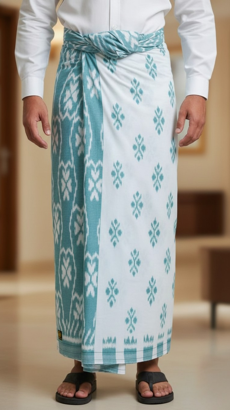 Sarong dệt bằng sen