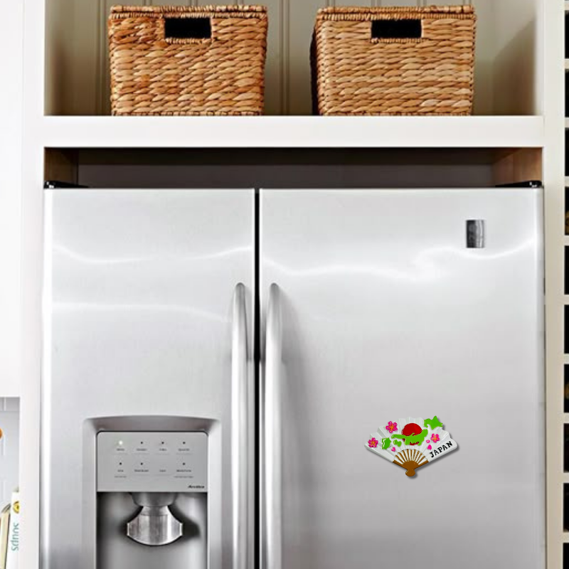 MHK-05 Fridge magnet Sakura Japan Chizu