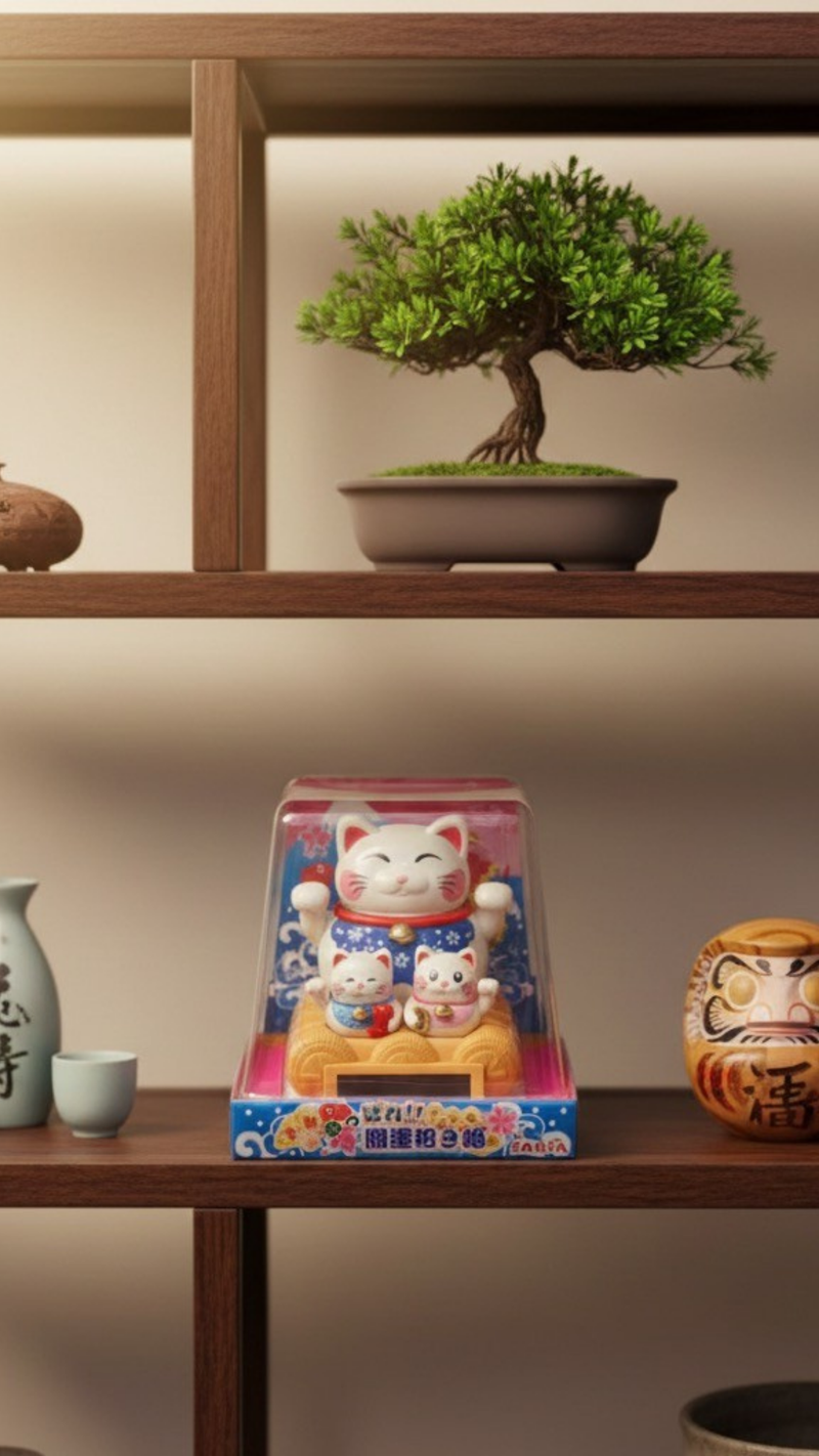 MXS-016 Maneki neko - family cats (ذراع ملوح)