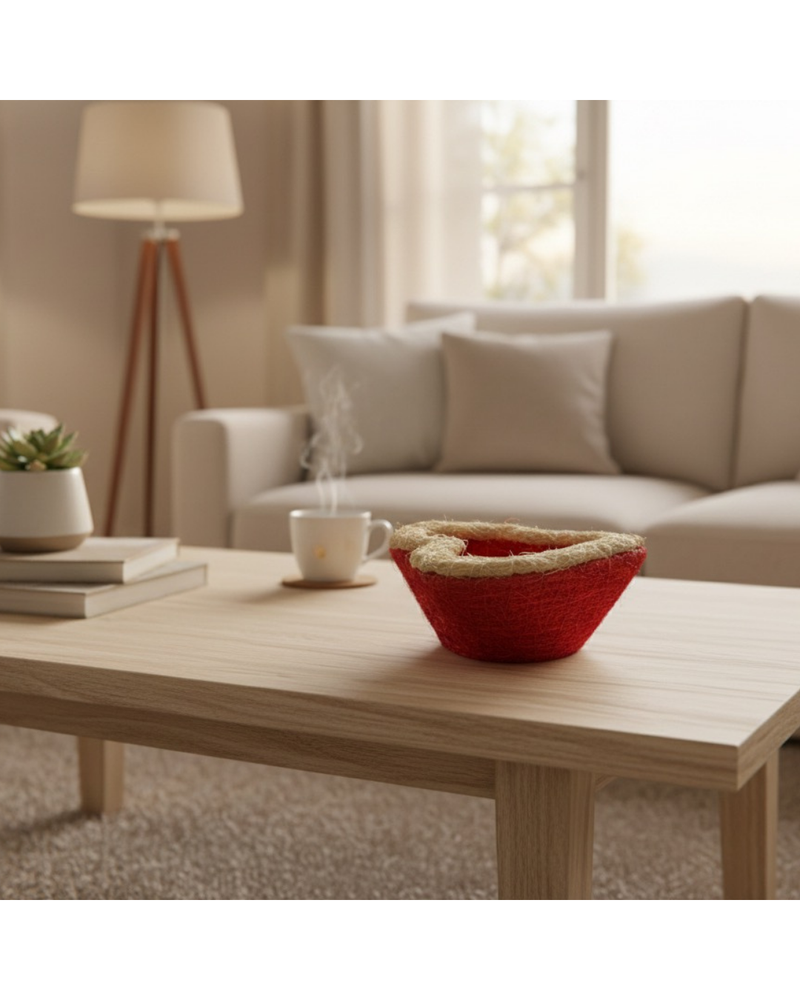 MXS-025 Trang trí bàn, Giỏ dừa