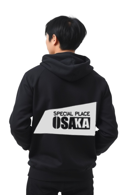 Hoodie SP OSAKA Design Black