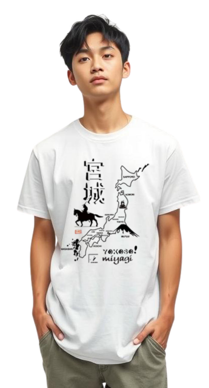 T-Shirt Yokoso Miyagi TS-04P81DF