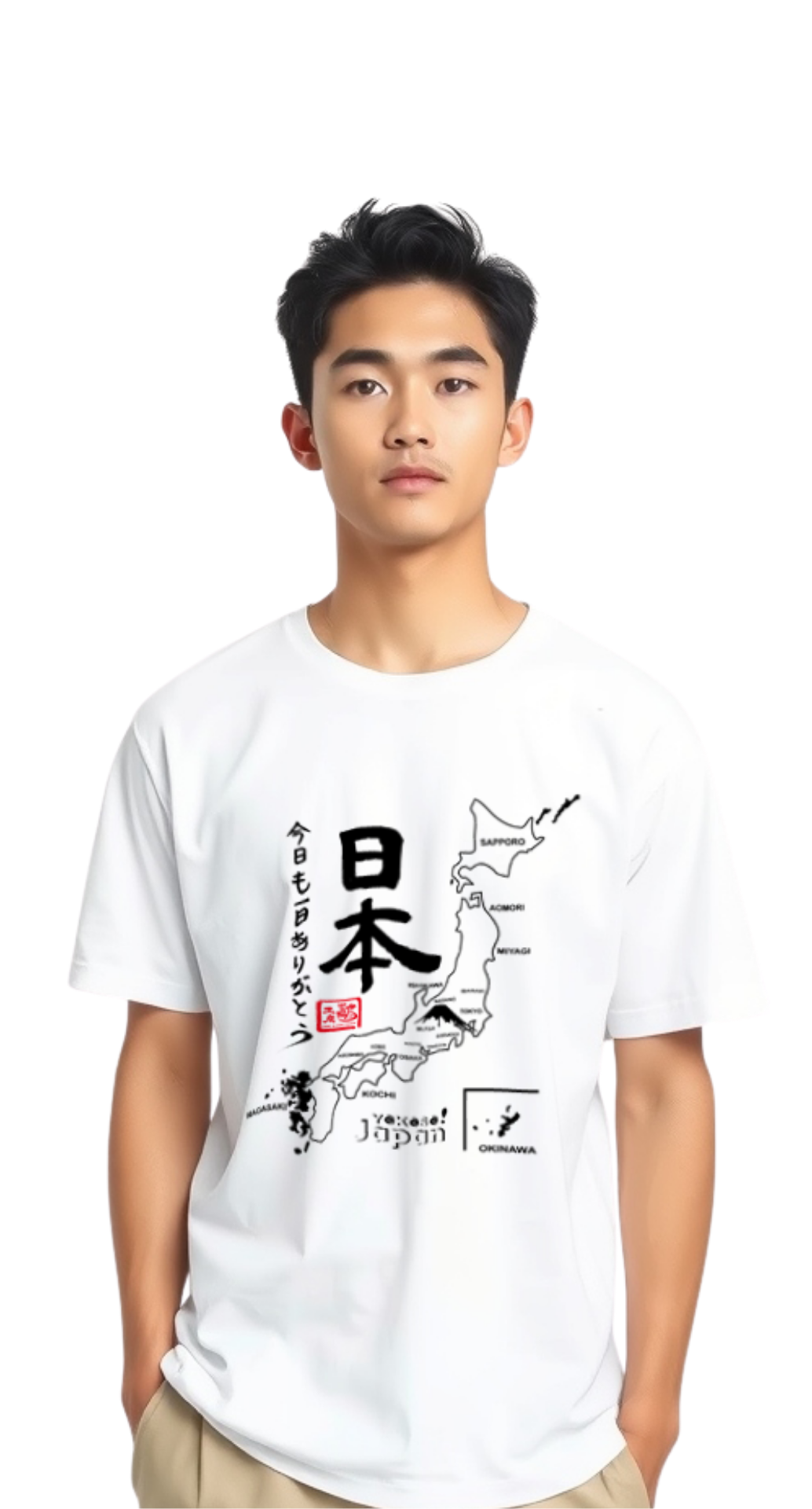 T-Shirt Yokoso Japan TS-07P81DF - Dir's Factory Store