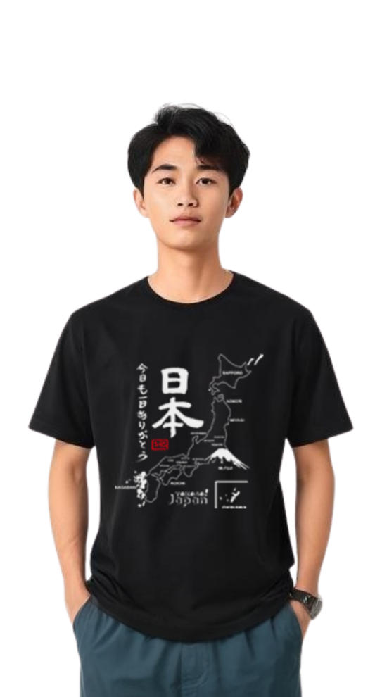 T-Shirt Yokoso Japan TS-07P81DF - Dir's Factory Store