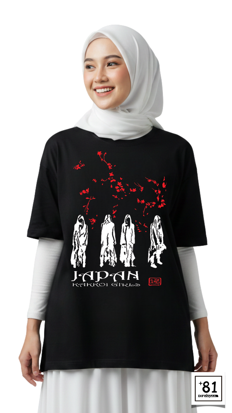 T-Shirt Japan Kakkoi Girls TS-10P81DF - Dir's Factory Store