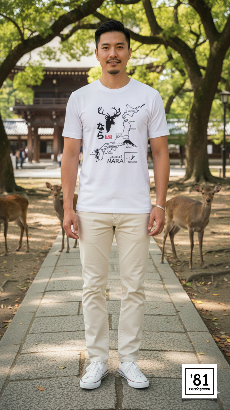T-Shirt Yokoso Nara TS-17P81DF - Dir's Factory Store