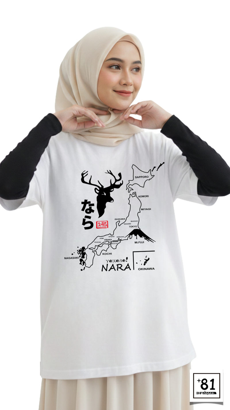 تي شيرت TS-17P81DF Yokoso Nara