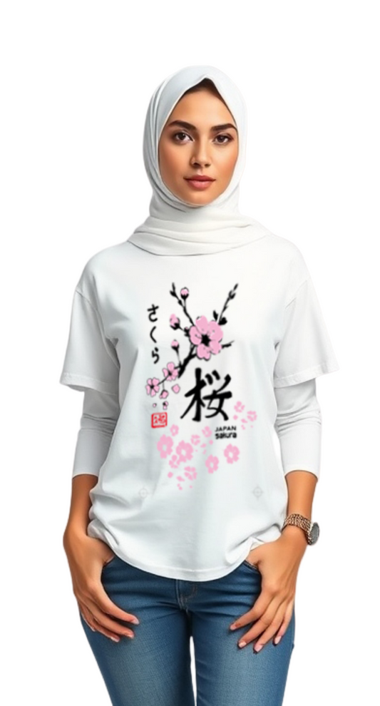 Tシャツ Japan Sakura TS-40P81DF