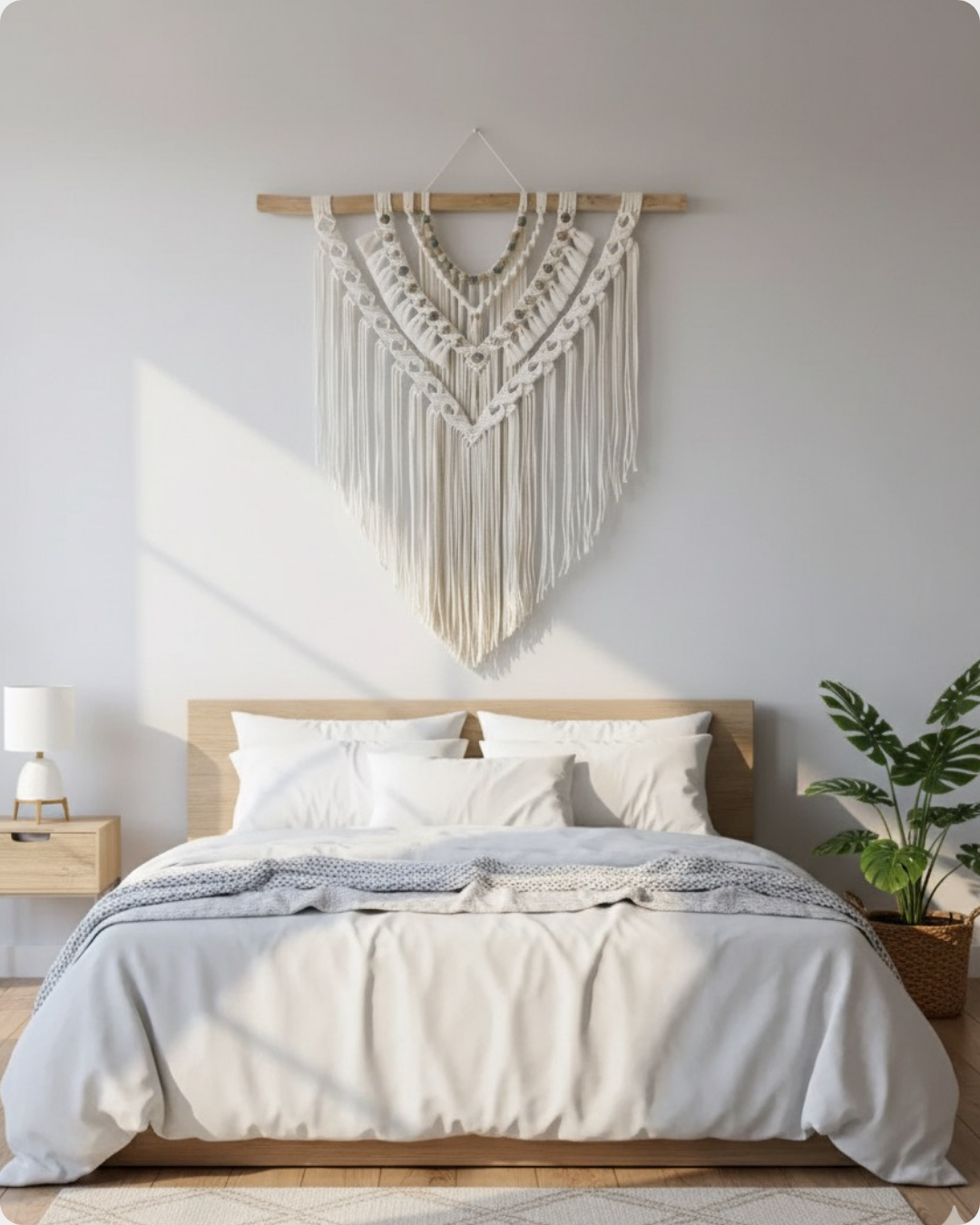 Pearl Hanging Macrame Decor