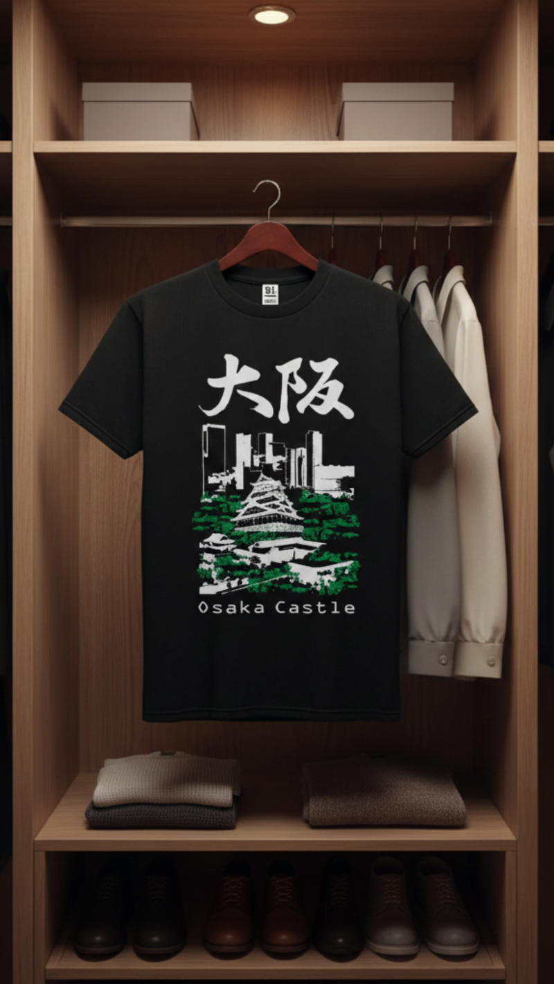 T-Shirt Osaka Castle TS-24P81DF