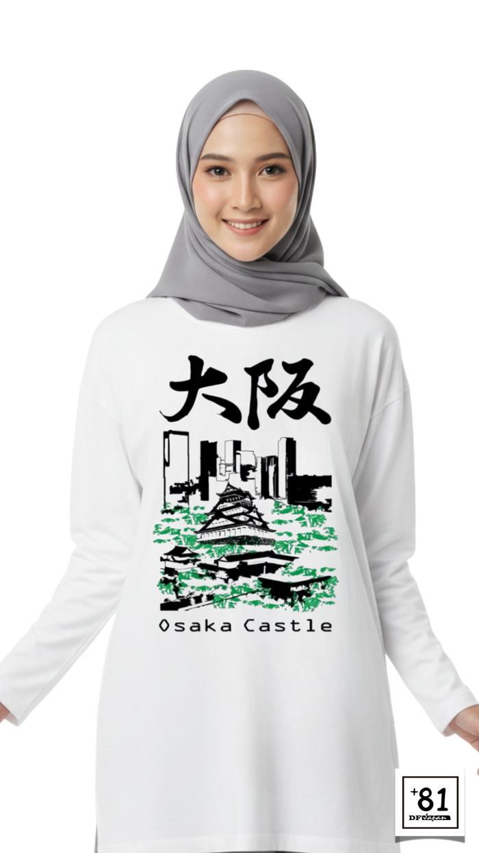 T-SHIRT OSAKA CASTLE TL-24P81DF