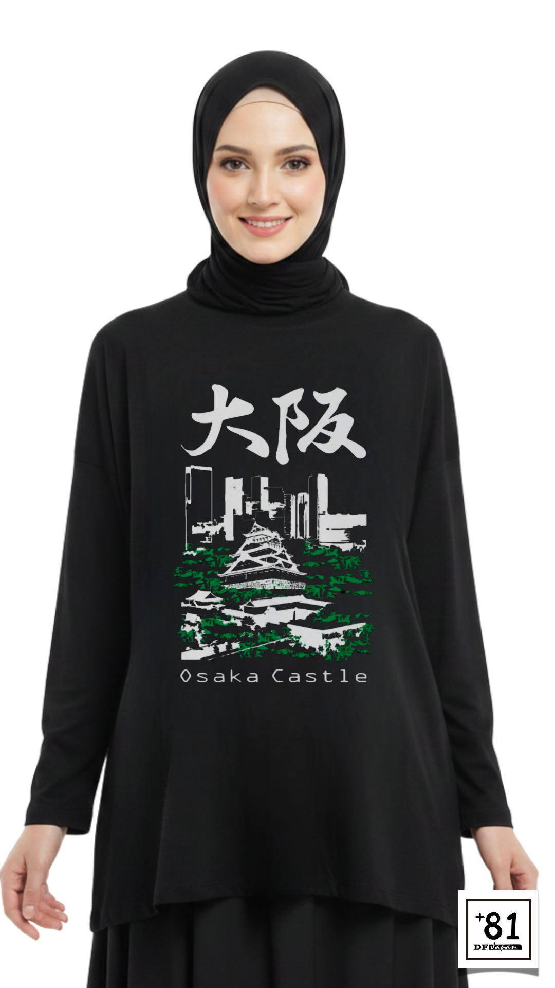 T-SHIRT OSAKA CASTLE TL-24P81DF