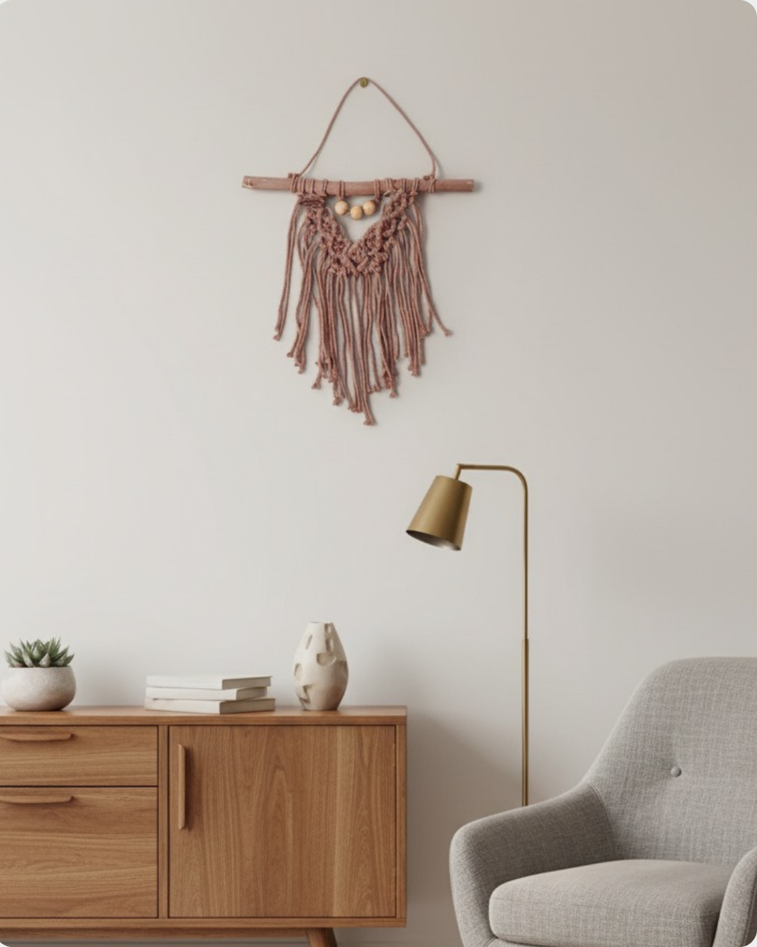 Mini Wall Decoration Macrame