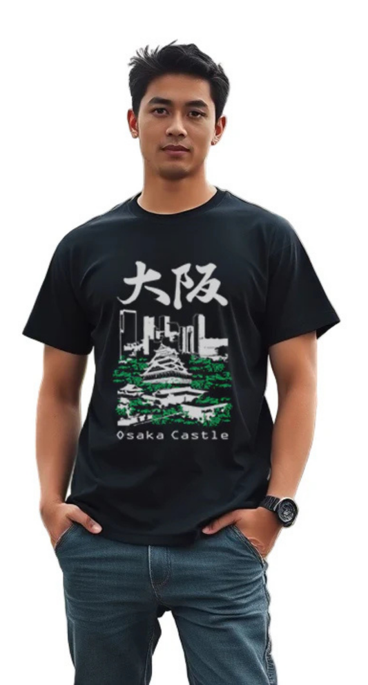 T-Shirt Osaka Castle TS-24P81DF - Dir's Factory Store