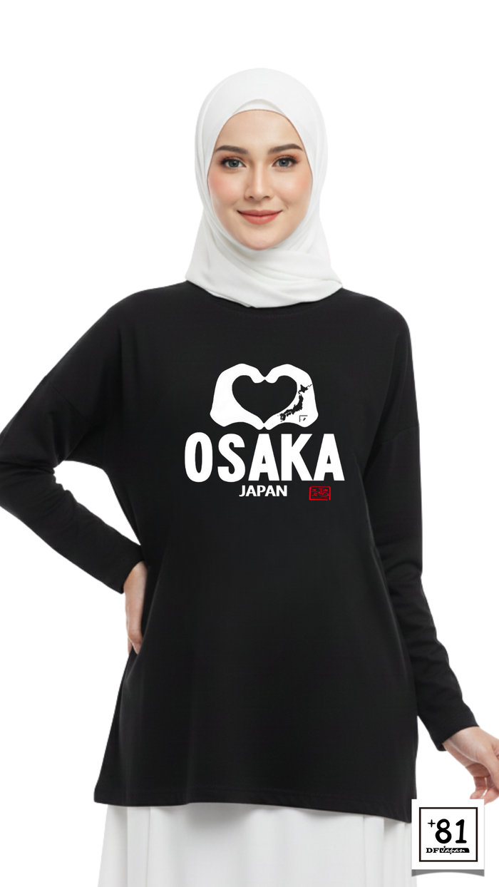 T-SHIRT OSAKA FINGER HEART TL-49P81DF