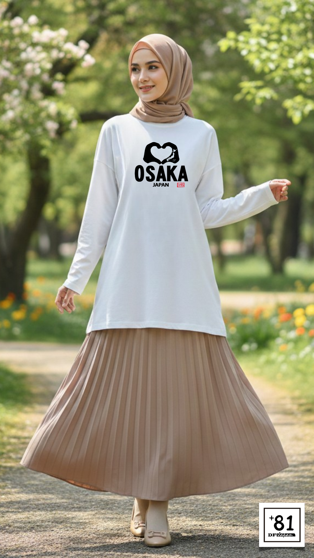 T-SHIRT OSAKA FINGER HEART TL-49P81DF