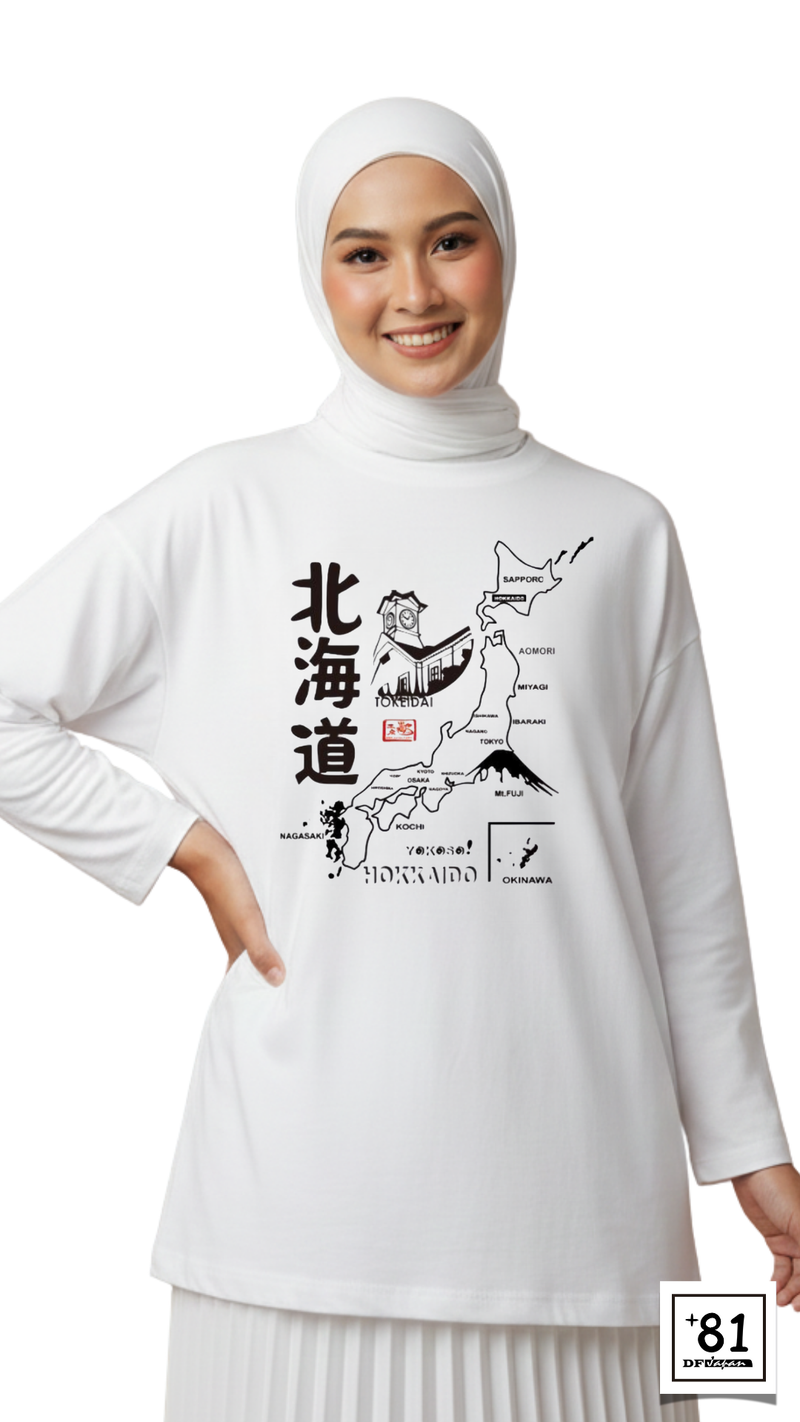 T-SHIRT YOKOSO HOKKAIDO TL-05P81DF