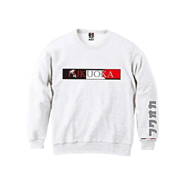 Hsw-Fk01Df Fukuoka 001.White / 100 Sweatshirt Hoodie