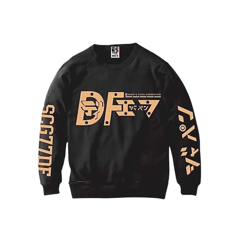 Hsw-(Gl/Sv/Wh)14Df - Scg77Df 005.Black / Gold 100 Sweatshirt Hoodie