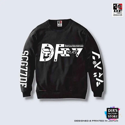 Hsw-(Gl/Sv/Wh)14Df - Scg77Df 005.Black / White 100 Sweatshirt Hoodie