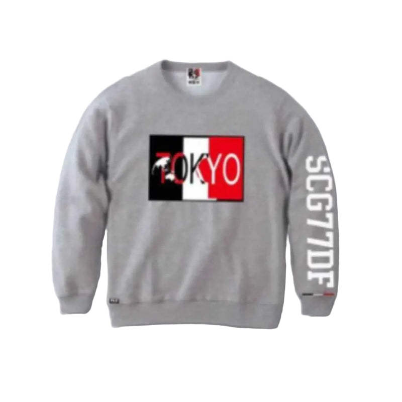 Hsw-Tk11Df Tokyo 003.Heather Gray / 100 Sweatshirt Hoodie